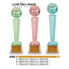 Crystal Glass LED Lighting Trophy NC8302 NC8302
